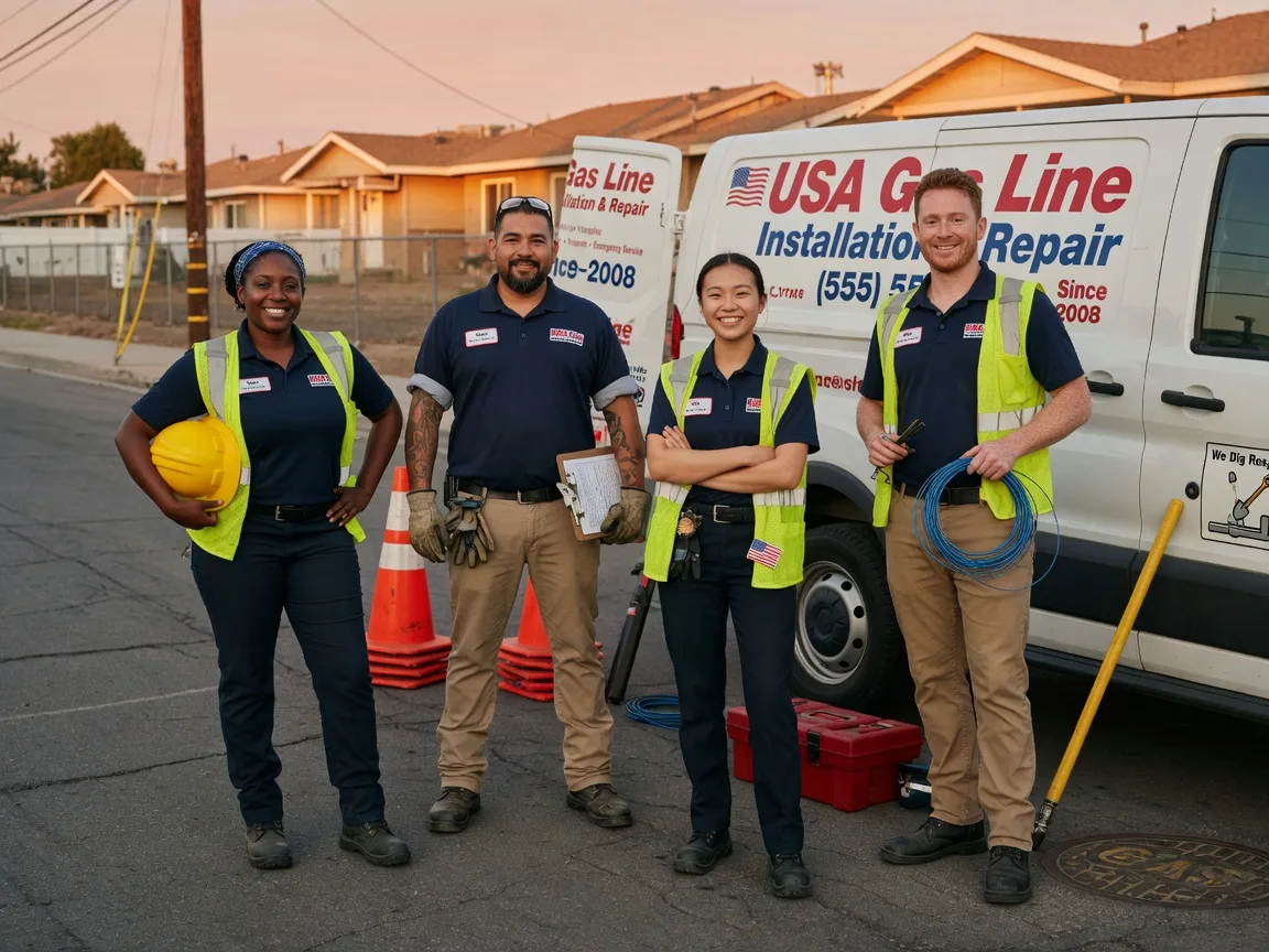 Gas Line Installation company in Tidewater, OR